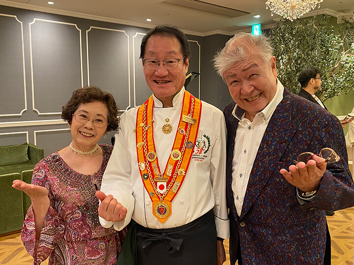 山岸一茂シェフと